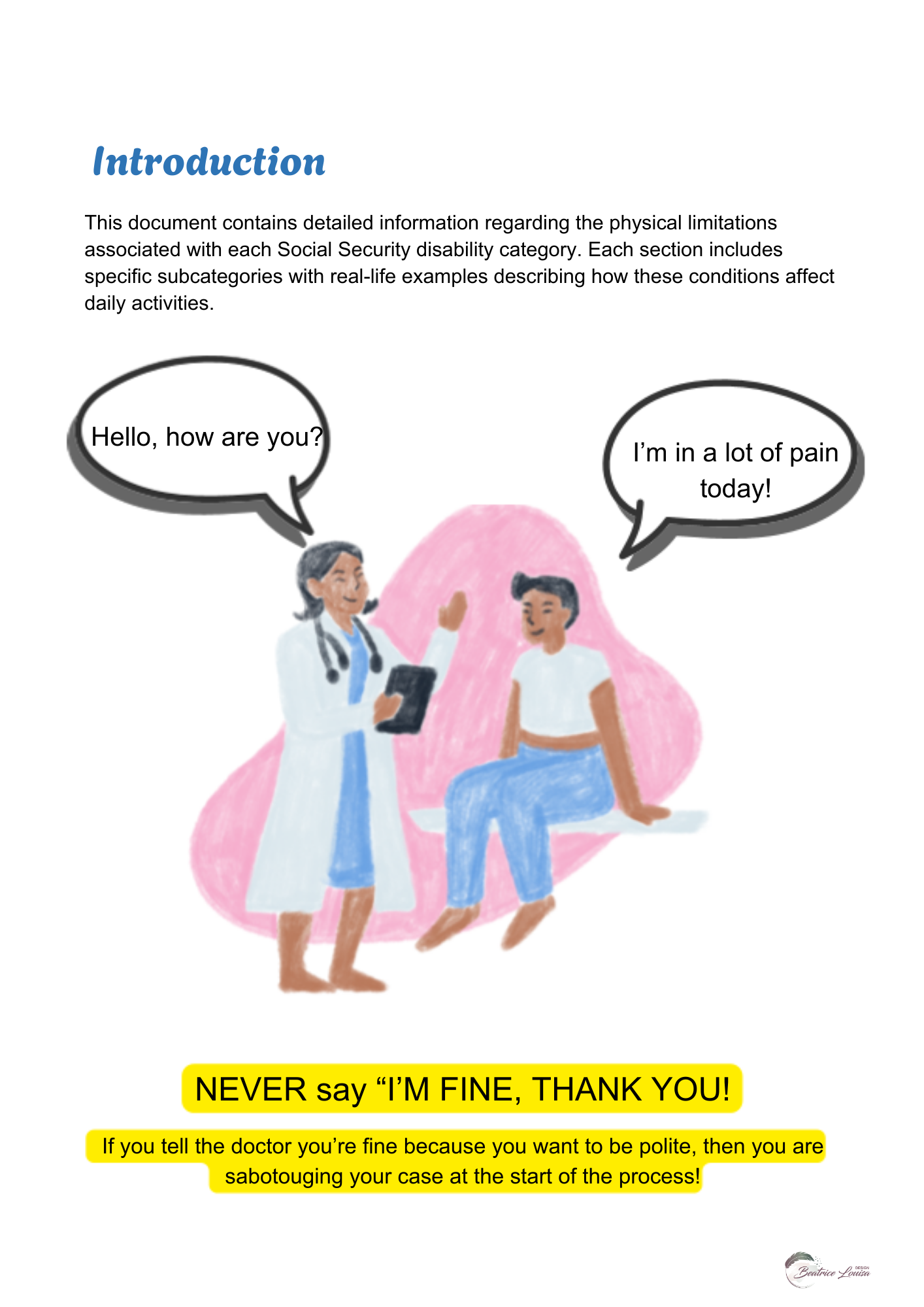 Social Security Disability Claim Guide | Physical & Mental Limitations (Digital Download)