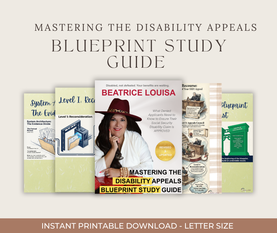 Mastering the Disability Appeals Blueprint Study Guide