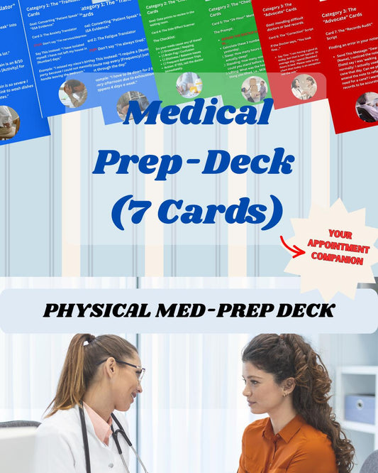 Medical Prep-Deck / "Clinic-Ready" Professional Deck (7 Cards)