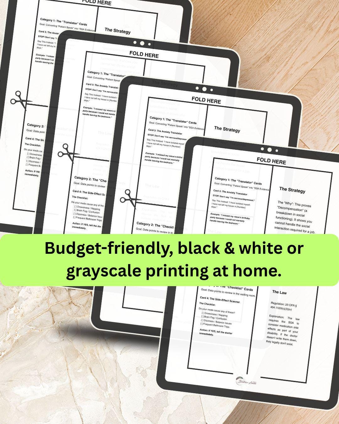Medical Prep-Deck / Appointment Companion **DIGITAL DOWNLOAD VERSION**