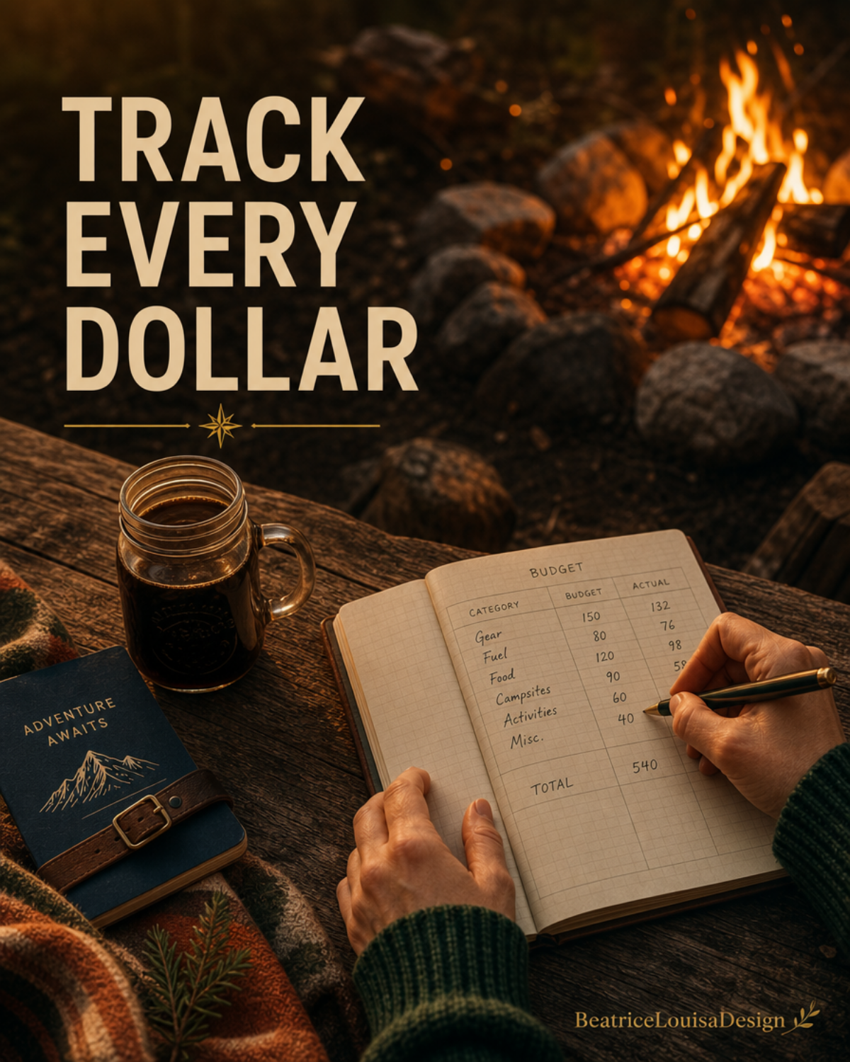 RV Trip Planner Bundle, Alaska Highway ALCAN Route, Budget Tracker Google Sheets, Campsite Log, Route Planner