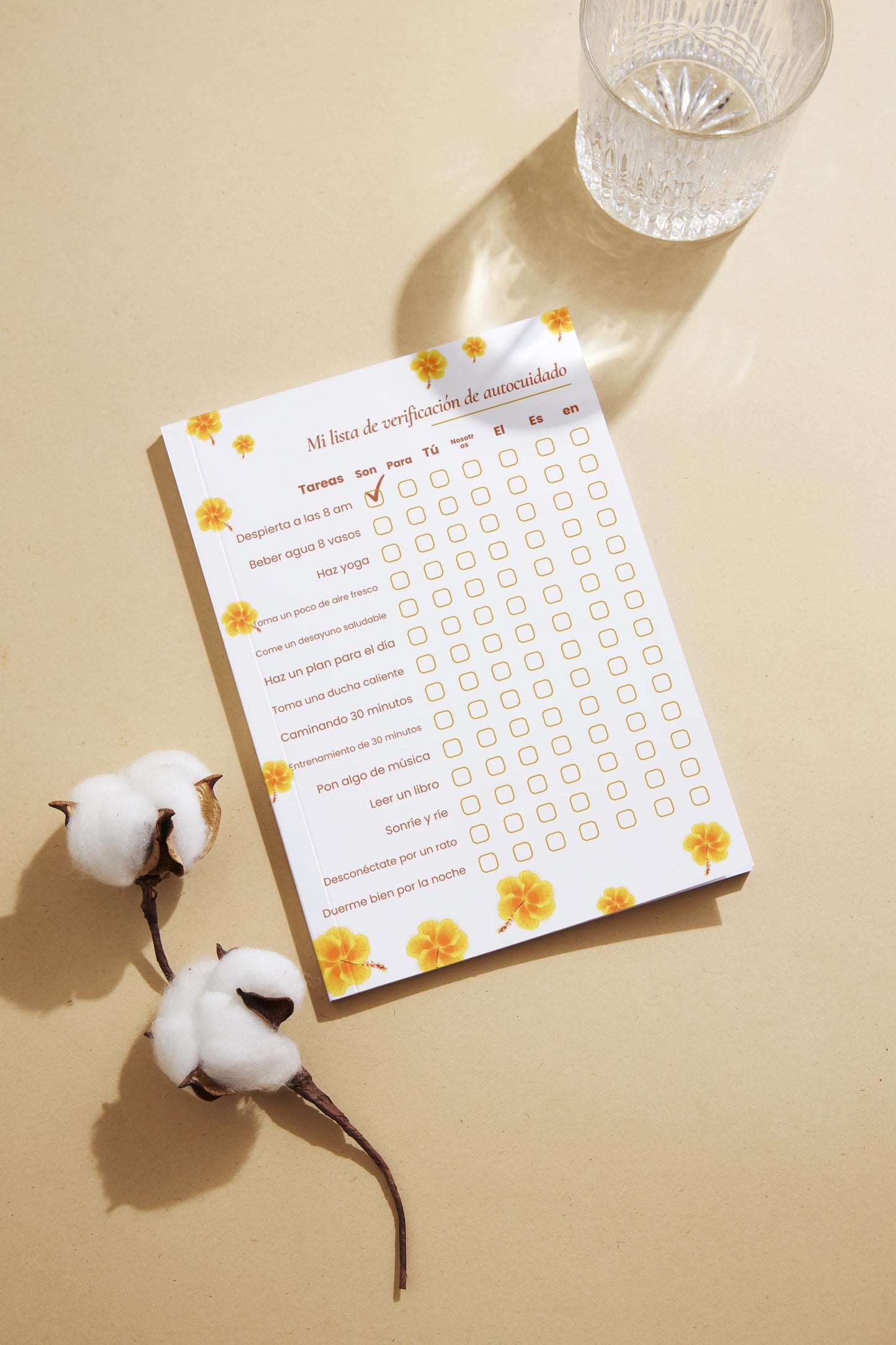 The "While You Wait" Daily Wellness Checklist / Lista Diaria de Bienestar "Mientras Esperas"