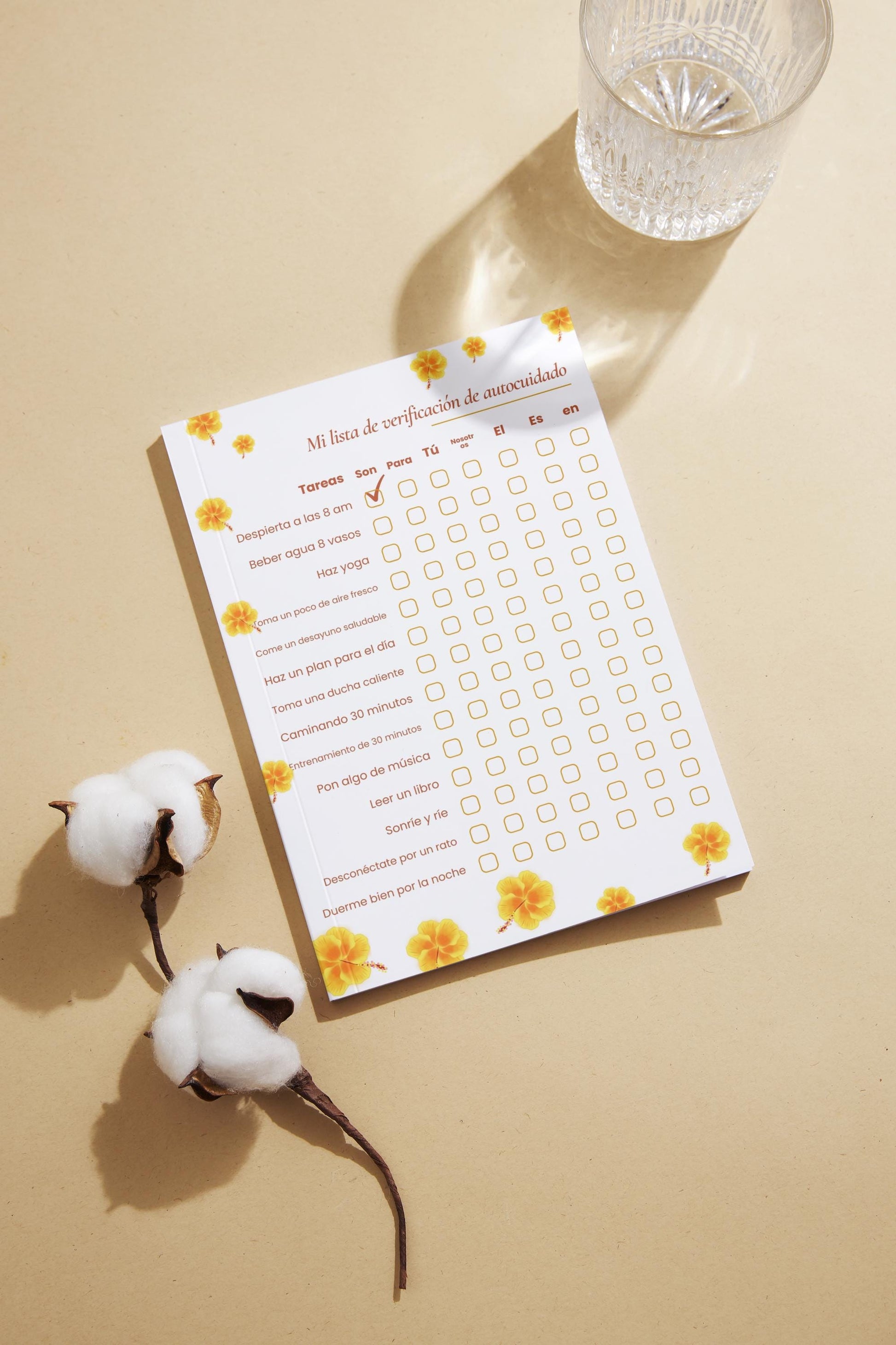 The "While You Wait" Daily Wellness Checklist / Lista Diaria de Bienestar "Mientras Esperas"