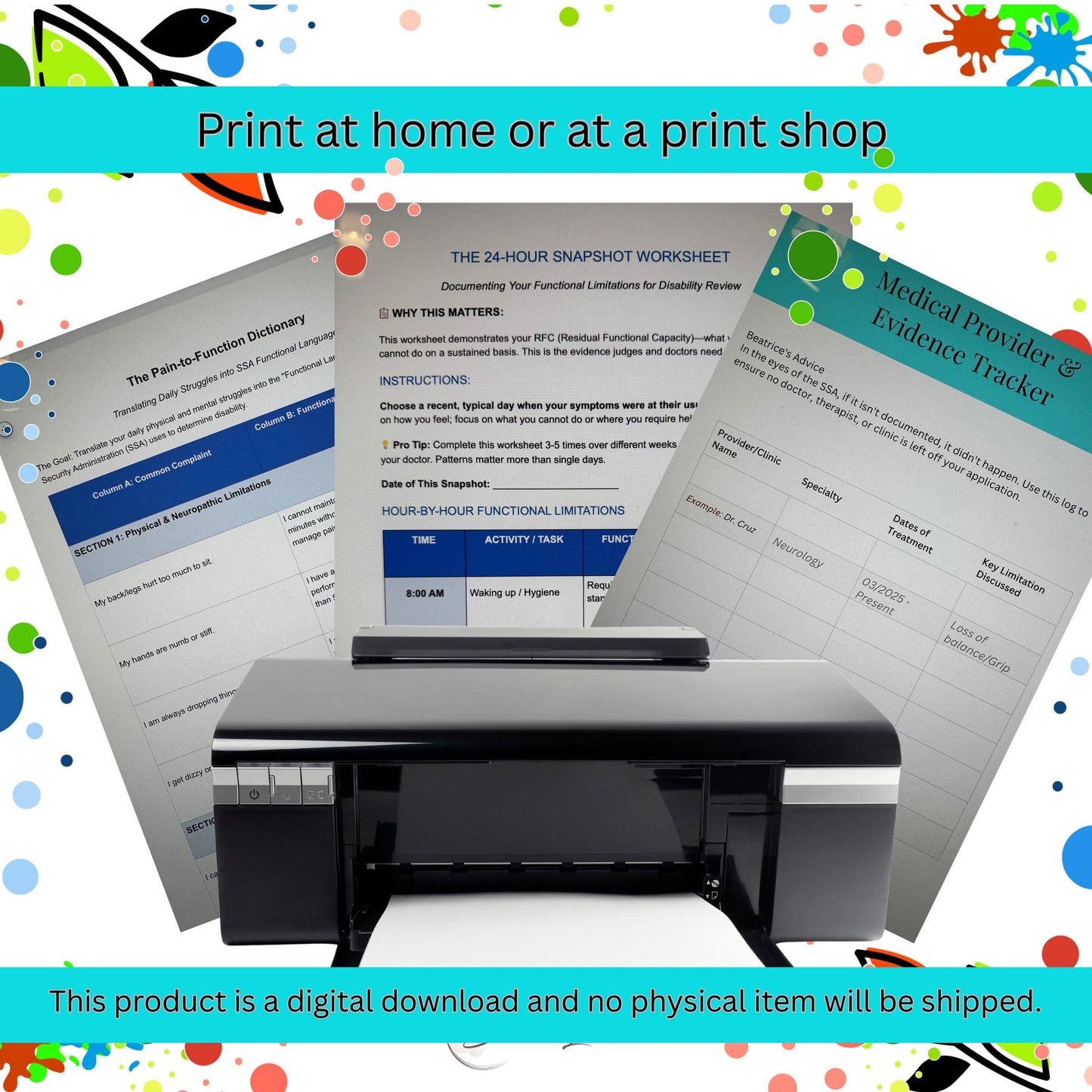 Medical Prep-Deck / Appointment Companion **DIGITAL DOWNLOAD VERSION**