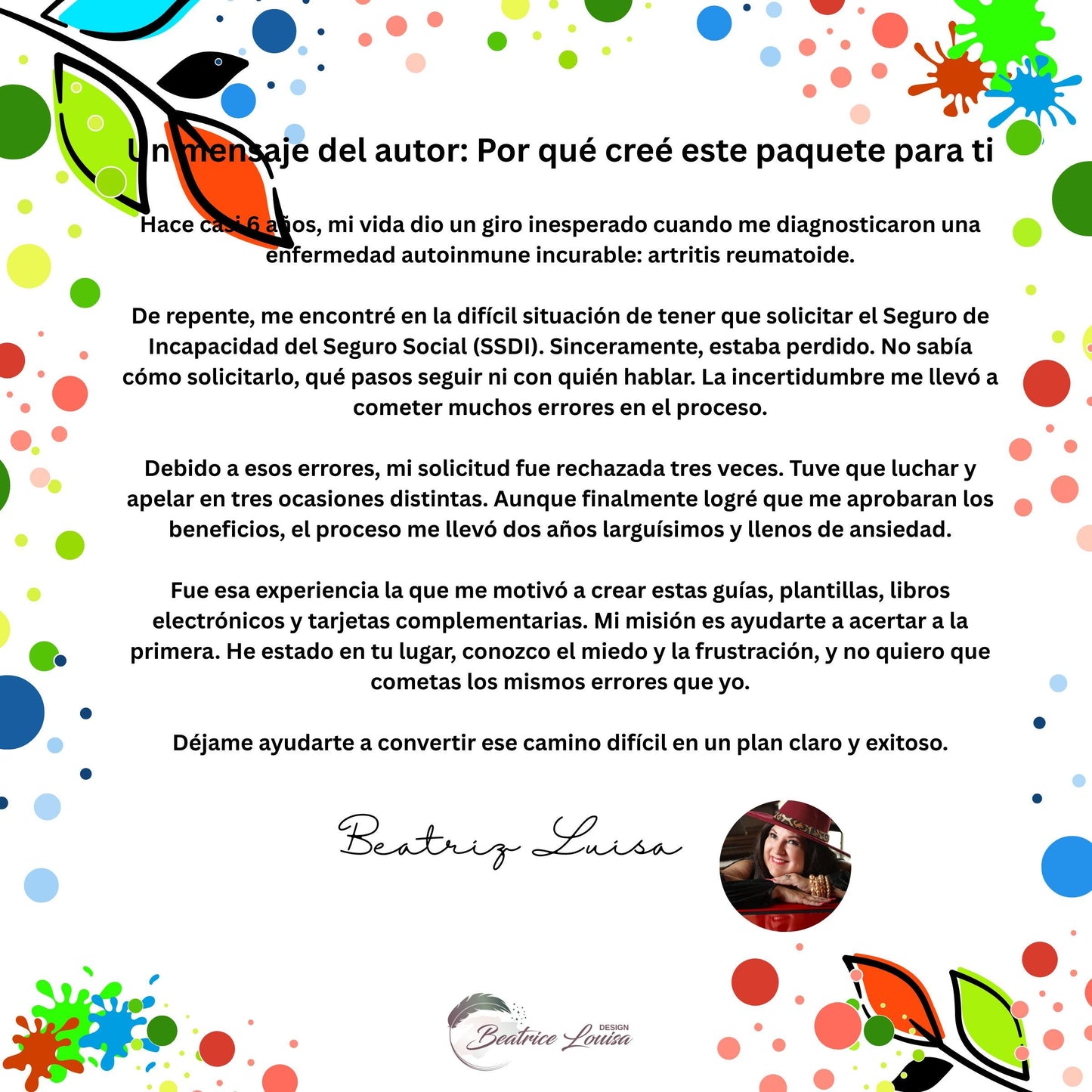 Latina-Owned, Set de Prep Médica / Presentación Profesional "Nivel Clínica" (7 cartas)