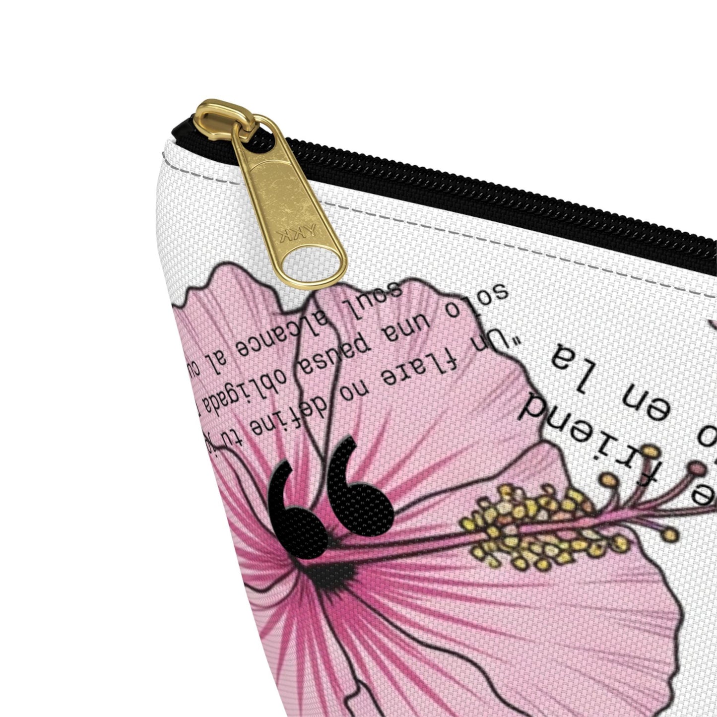 Latina Owned, Spanglish Funny Quotes Pouch, Chronic Illness, EDS, Invisible Illness