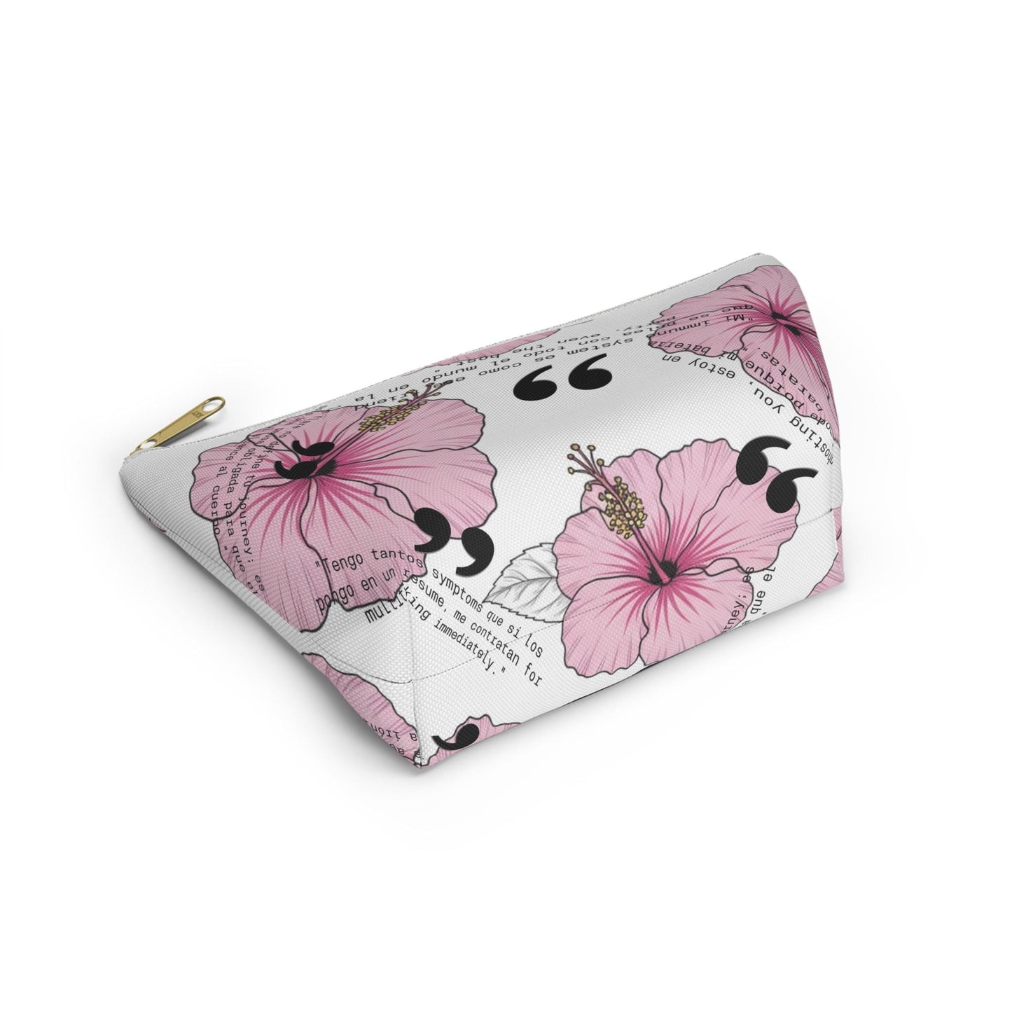 Latina Owned, Spanglish Funny Quotes Pouch, Chronic Illness, EDS, Invisible Illness