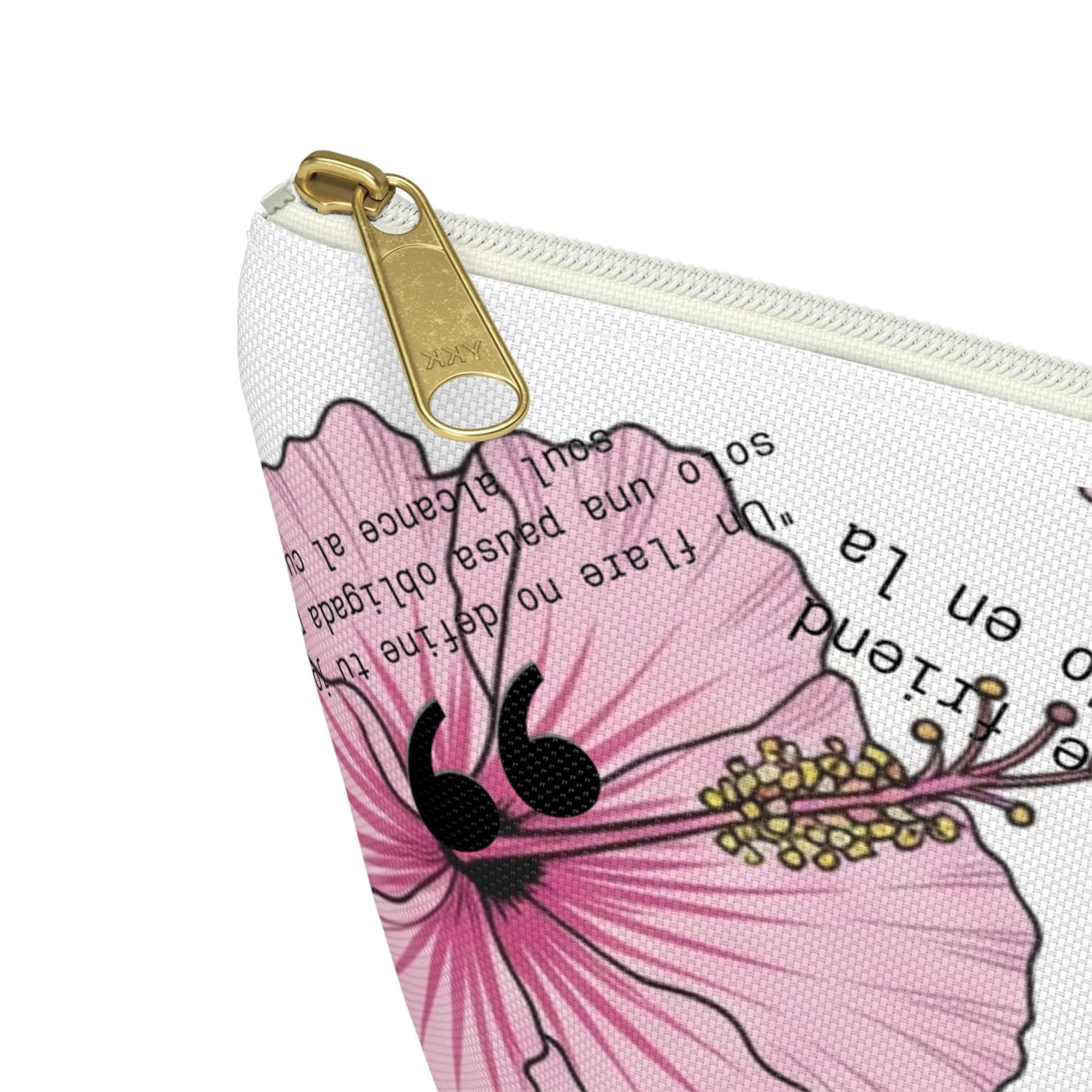 Latina Owned, Spanglish Funny Quotes Pouch, Chronic Illness, EDS, Invisible Illness