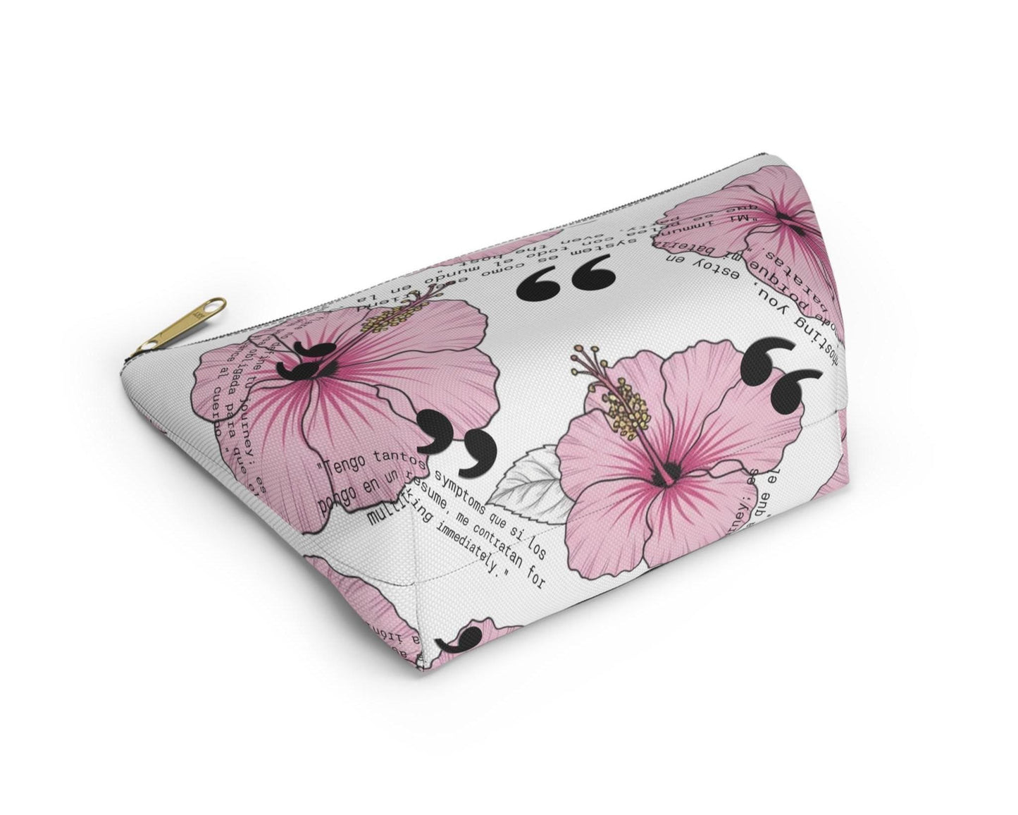 Latina Owned, Spanglish Funny Quotes Pouch, Chronic Illness, EDS, Invisible Illness