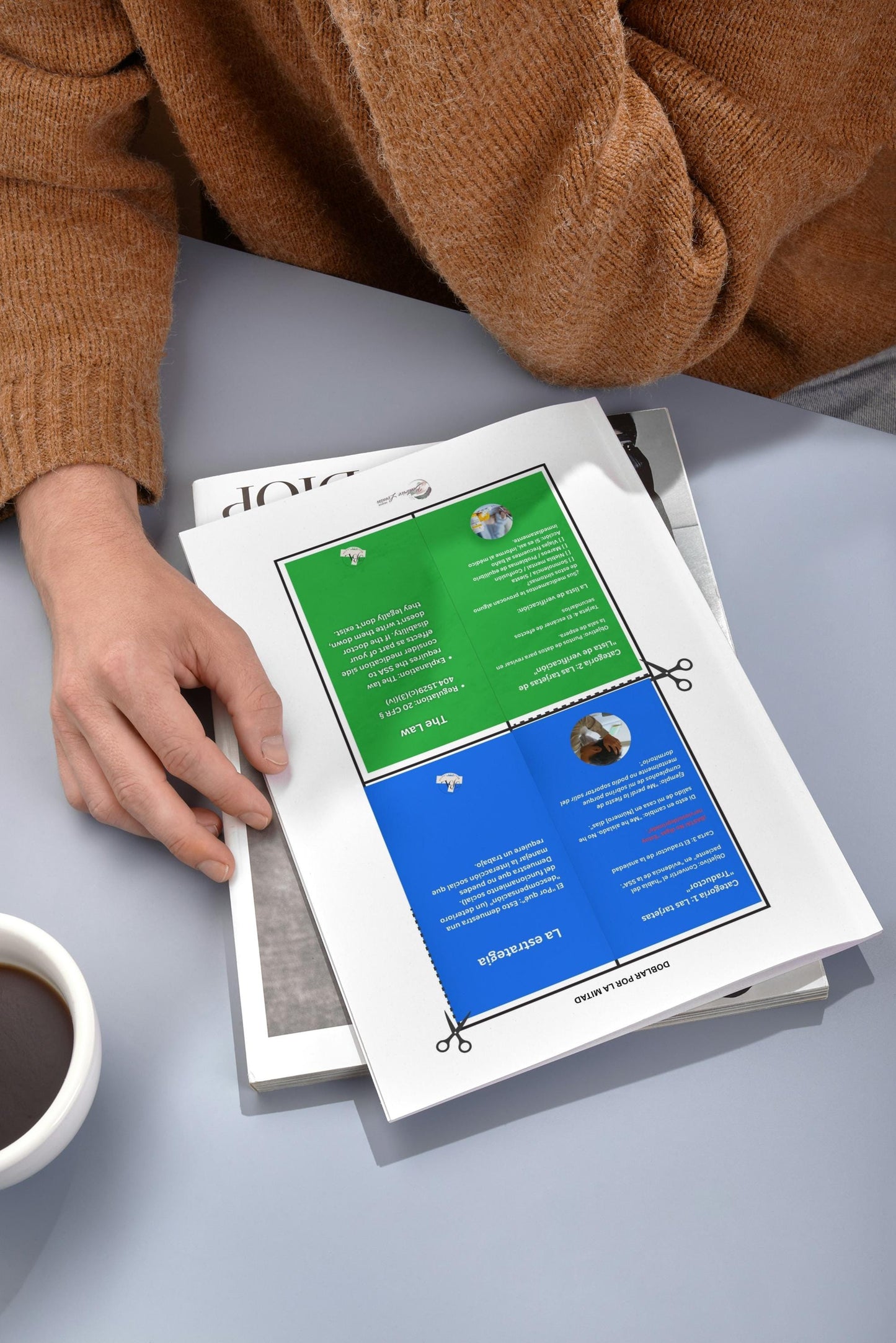 Latina-Owned, SSDI Medical Prep Tarot Cards: Doctor Visit Companion (Digital Download)