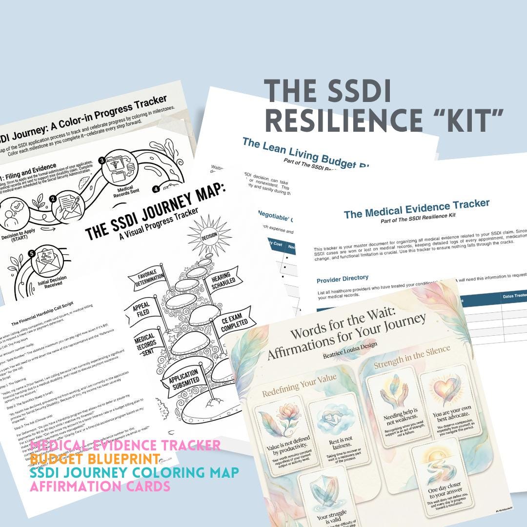 Take Control of Your SSDI Journey with The SSDI Resilience Kit