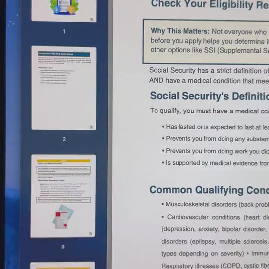Your Complete Guide to SSDI Application Success / 6 Critical Steps to Navigate the Complex Insurance Process